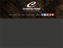Tablet Screenshot of characters.ca